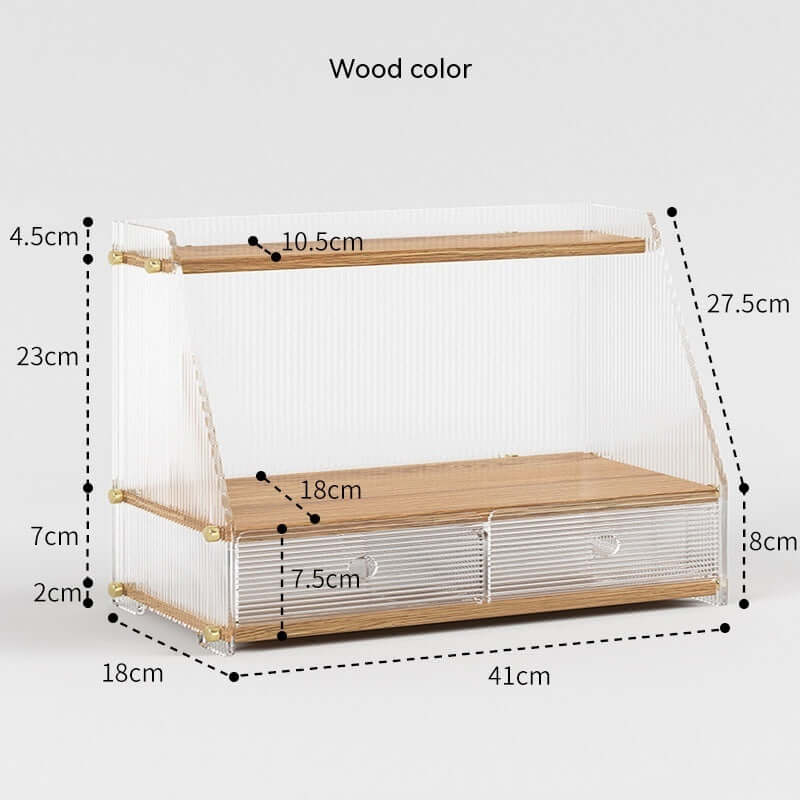 Office Acrylic Desk Storage Cabinet