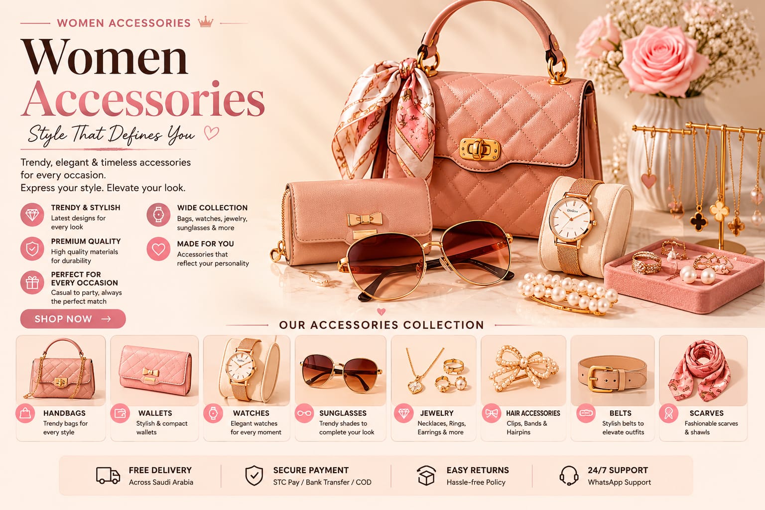 Women Accessories - GloBivo