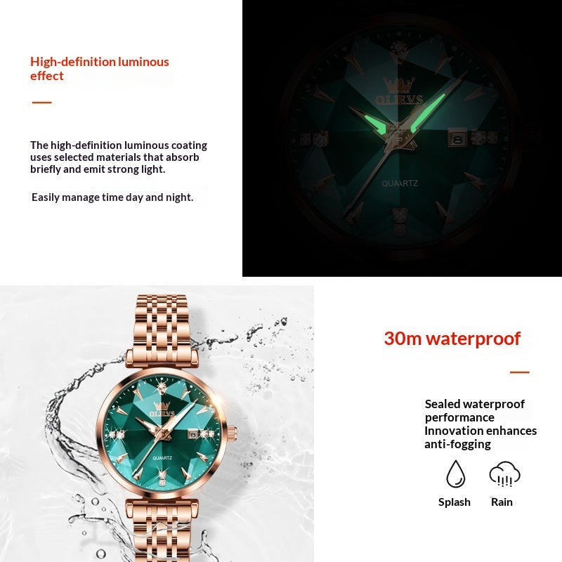 Women's Rhombus Quartz Watch
